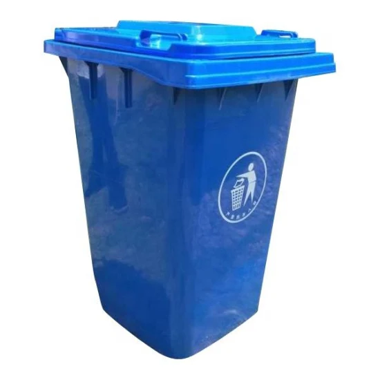 Abfallbehälter 100 l/120 l/240 l/360 l, Farbe anpassen, großer öffentlicher HDPE-Recycling-Mülleimer für den Außenbereich, Pedal-Kunststoff-Müll/Müll/Wheelie/Müll/Abfallbehälter mit Deckel und Rad